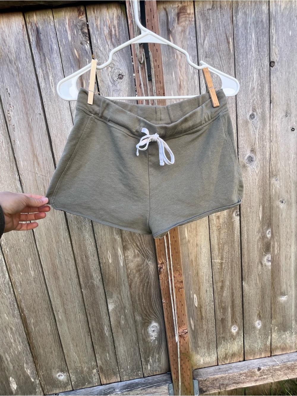 Old navy Olive Drawstring Lounge Shorts